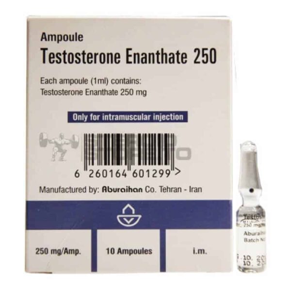 Aburaihan Enantato de Testosterona 250mg 10x1ml