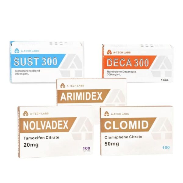 PACK MASS LEVEL (INJECT) A TECH LABS SUSTA+ DECA + PCT (8 SEMANAS)
