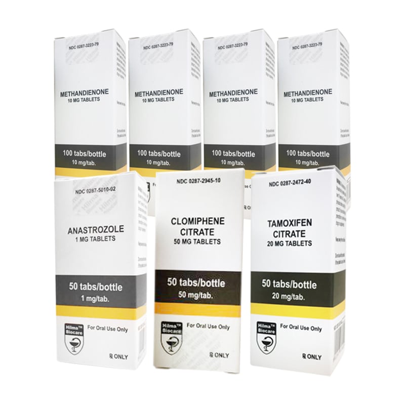 PACOTE DE ELETROAÇÃO DE MASSA (ORAL) HILMA DIANABOL + TPC (8 SEMANAS)