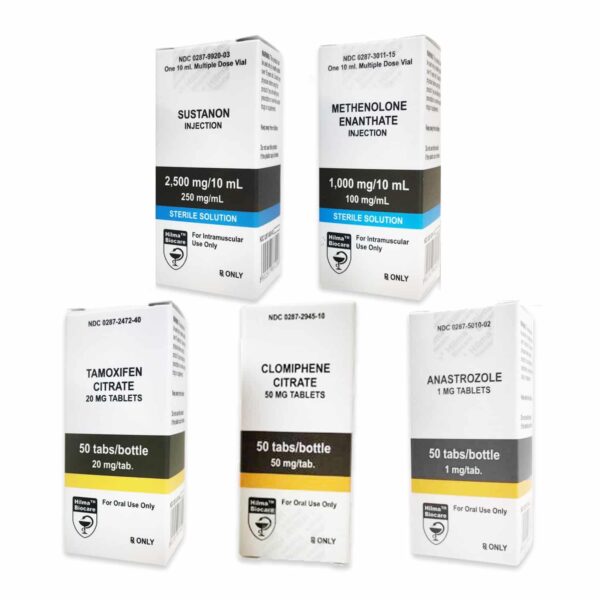 PACK MUSCLE SEC LEVEL I (INJECT) HILMA SUSTANON + PRIMOBOLAN + PCT (8 SEMANAS)