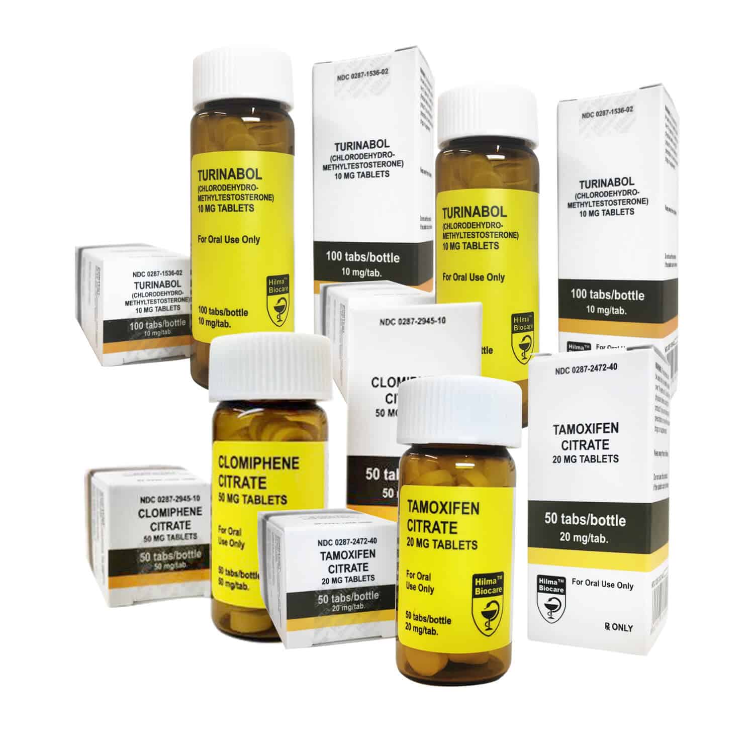 Pacote para músculos secos (oral) Hilma Turinabol + TPC