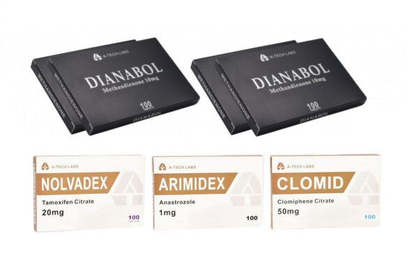 Pacote de ganho de massa Beligas Pharma Dianabol 8 semanas