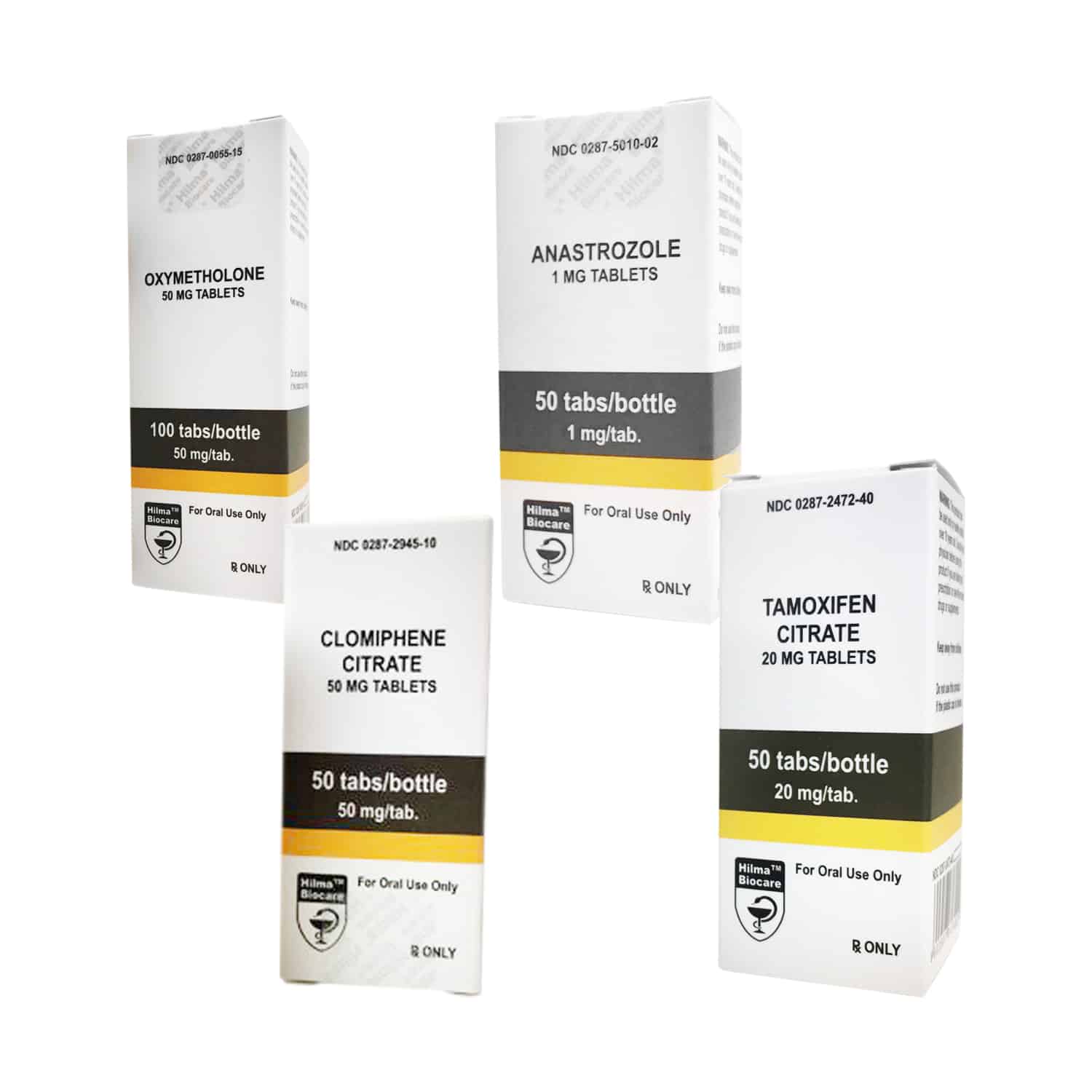 Hilma Anadrol Oximetolona - Pacote de 4 Semanas para Ganho de Massa Muscular com Esteroides