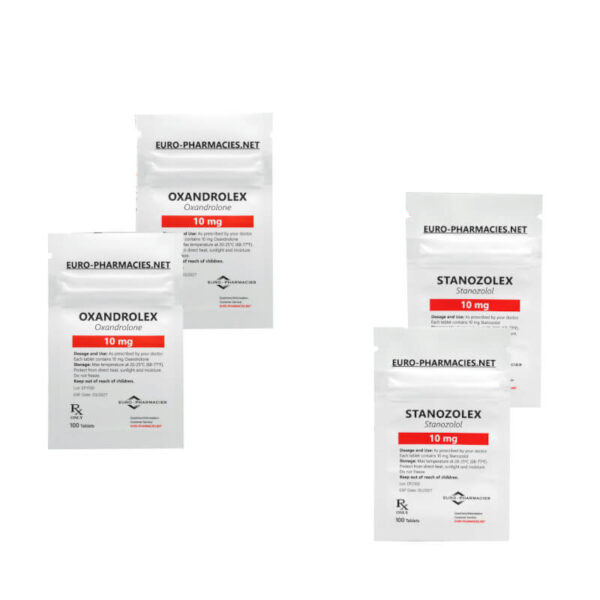 Pacote de destruição 6 semanas Winstrol Anavar Euro farmácias