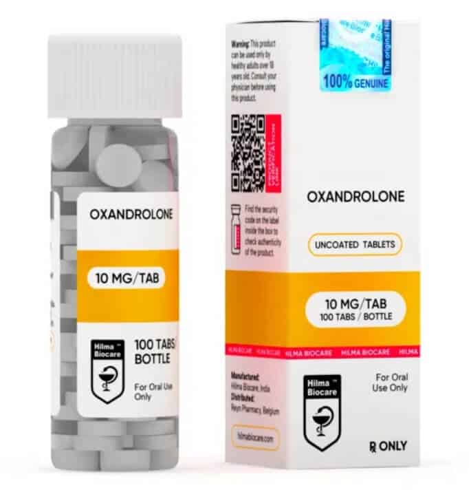 Anavar 10mg 100 comprimidos Hilma