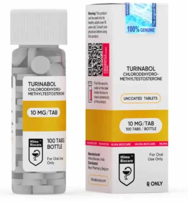 Turinabol 10mg 100 comprimidos Hilma