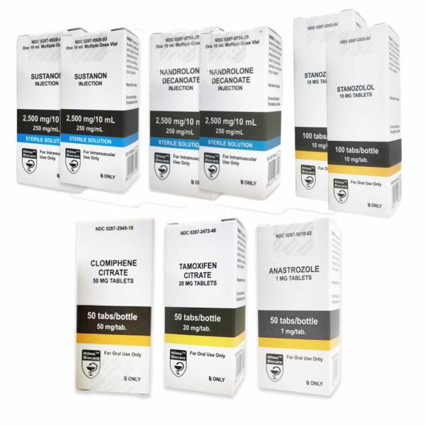 PACK MASS LEVEL II INJECT SUSTANON DECA STAN PCT 8 SEMANAS Hilma