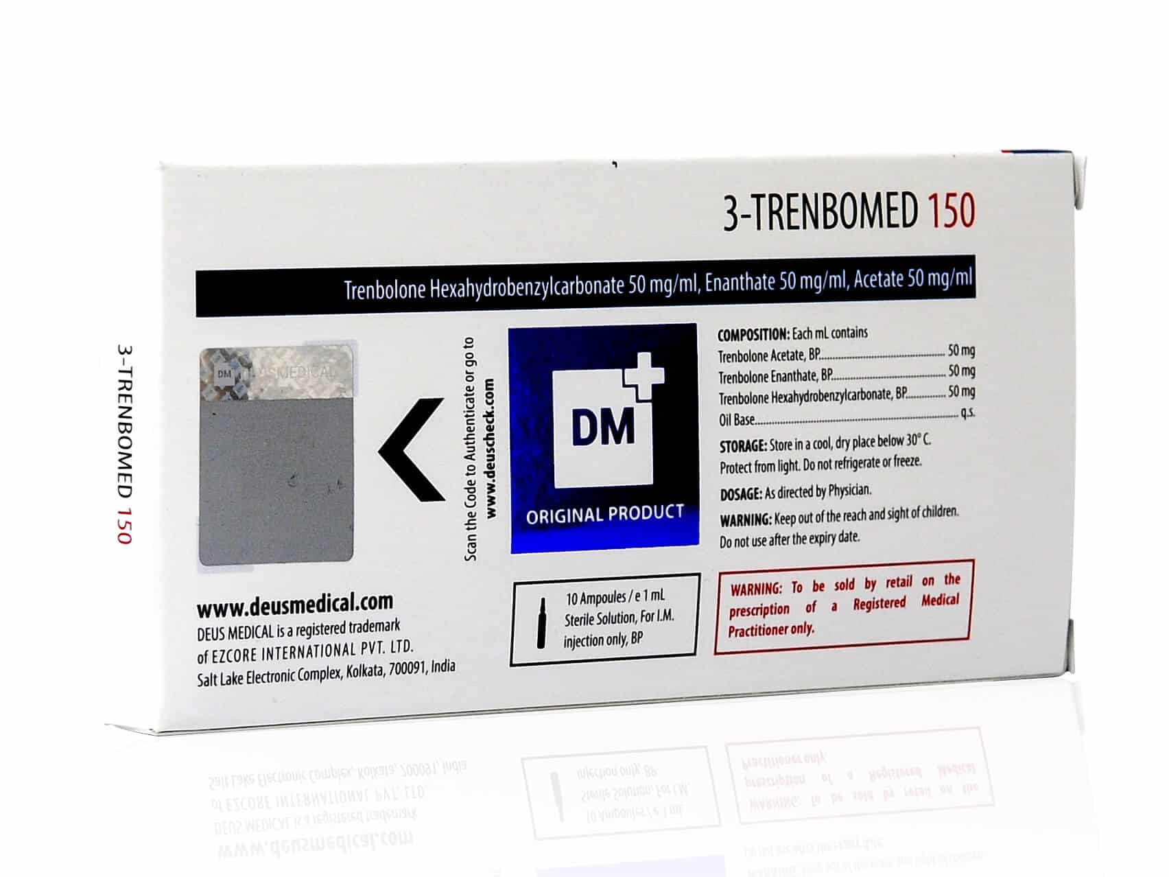 DEUSMEDICAL 3 TRENBOMED 150 COSTAS