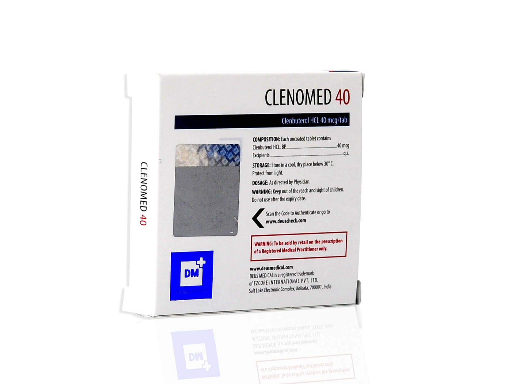 DEUSMEDICAL CLENOMED 40 COSTAS