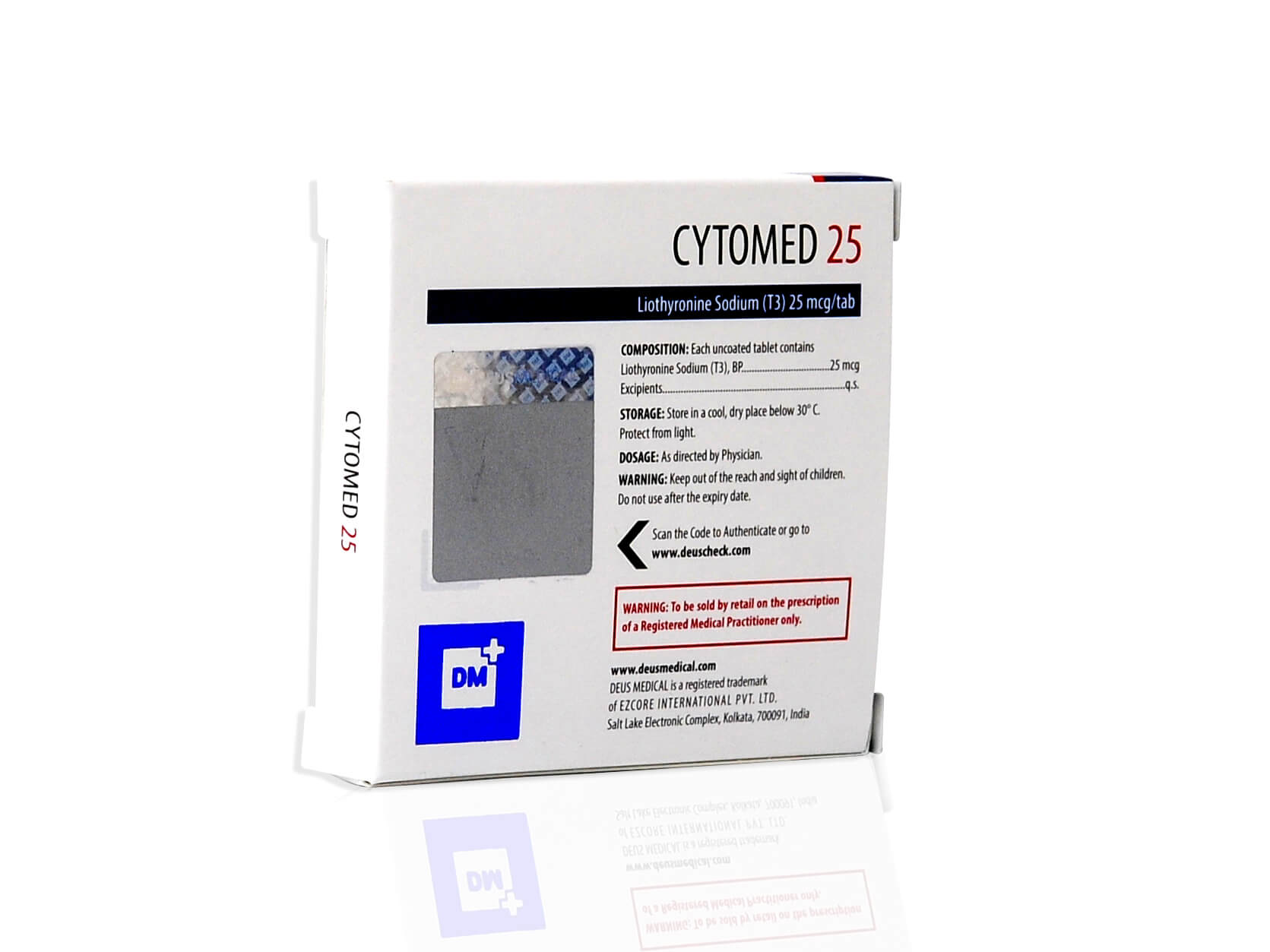 DEUSMEDICAL CYTOMED 25 VOLTAR