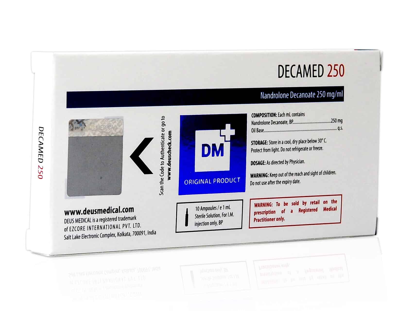 DEUSMEDICAL DECAMED 250 DE VOLTA