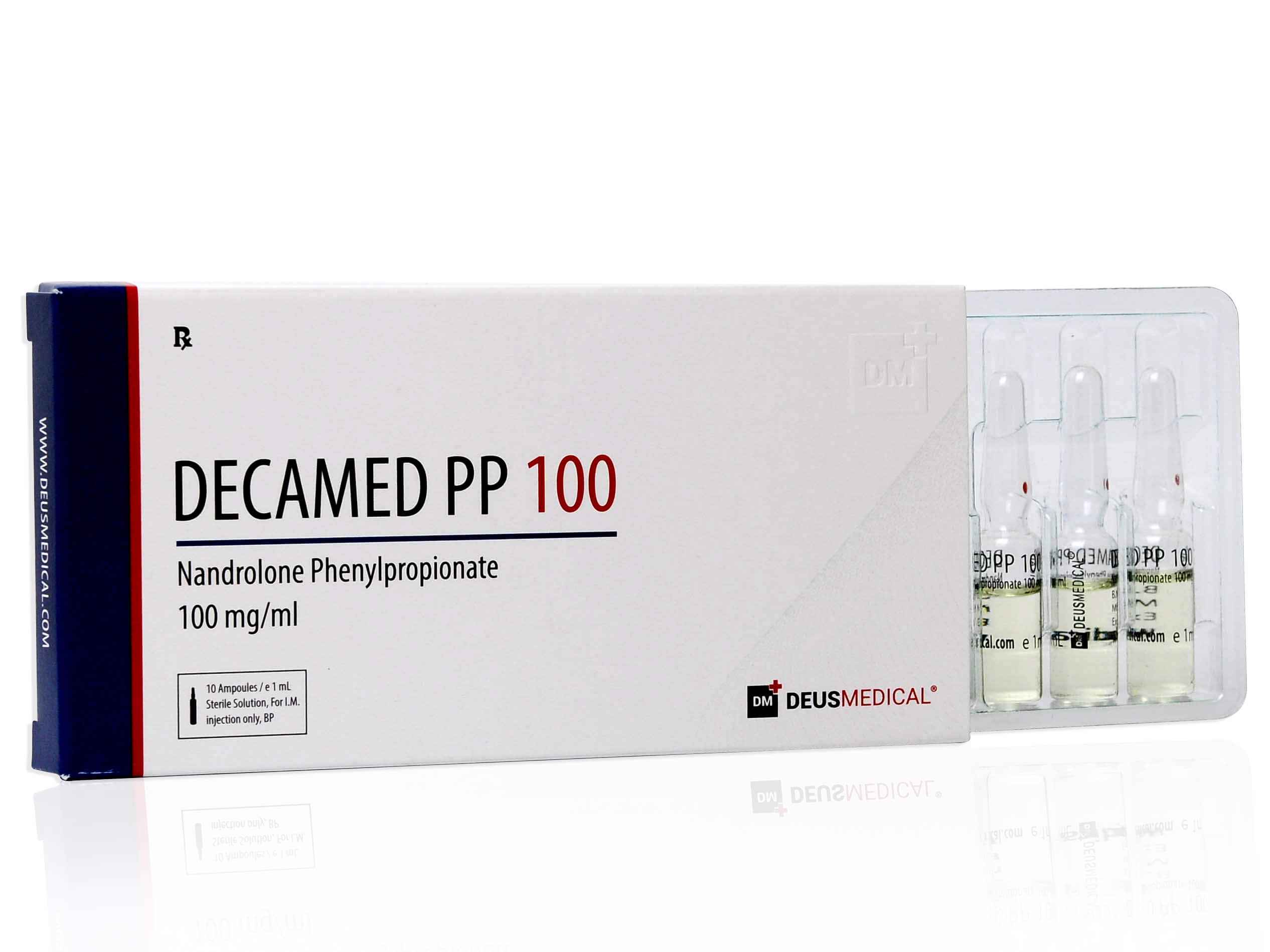 DEUSMEDICAL DECAMED PP 100 FRONTAL + 3 AMP