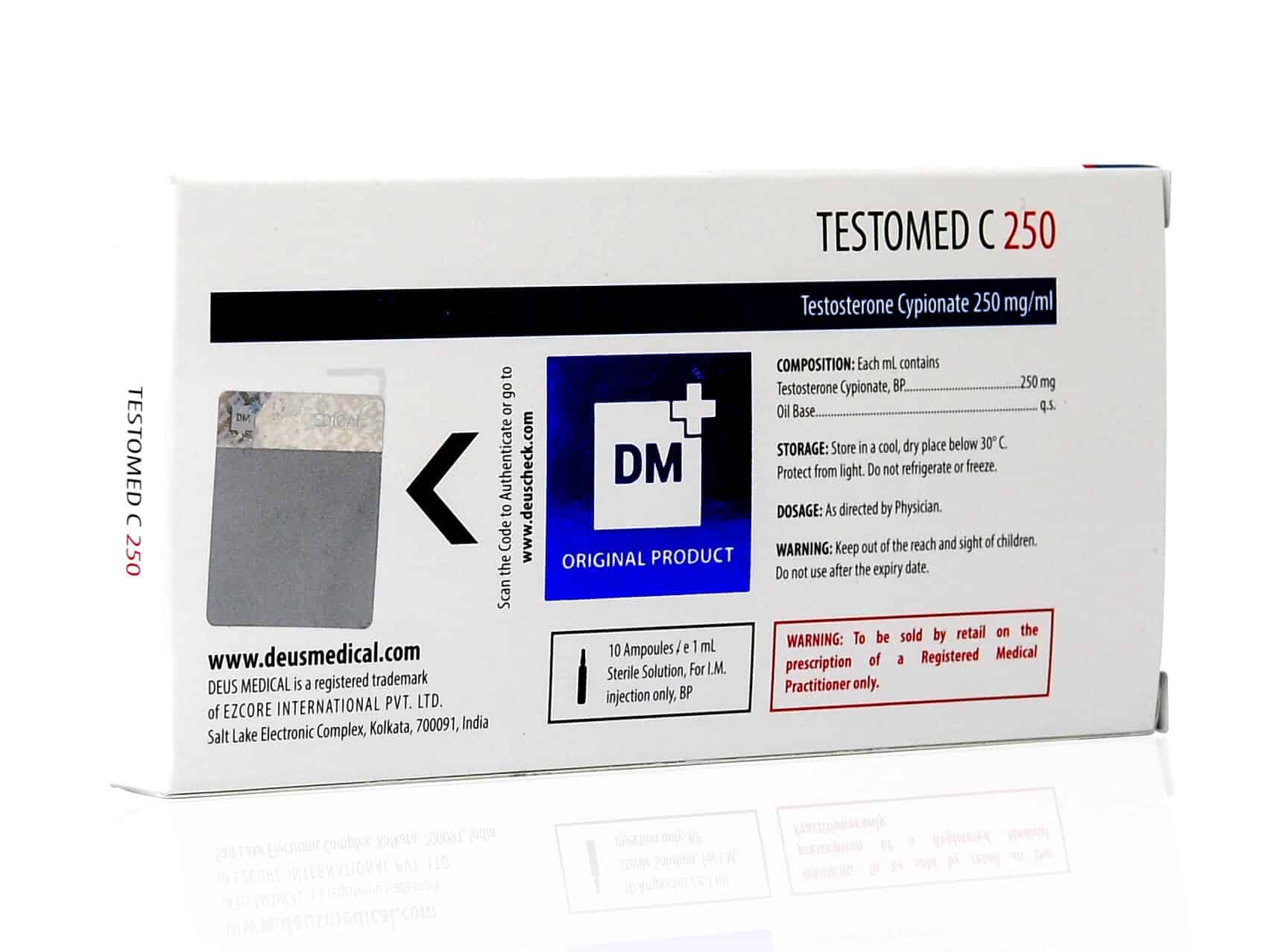 DEUSMEDICAL TESTADO C 250 COSTAS