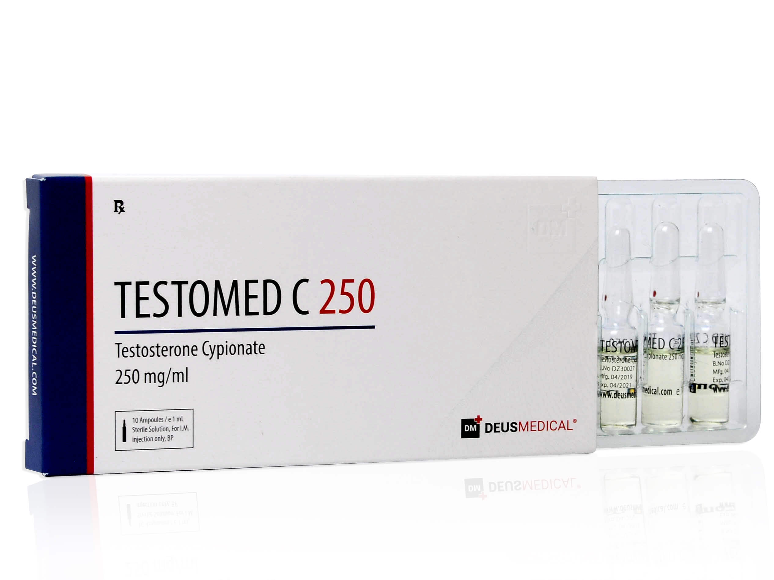 DEUSMEDICAL TESTOMED C 250 FRONTAL + 3 AMPERES