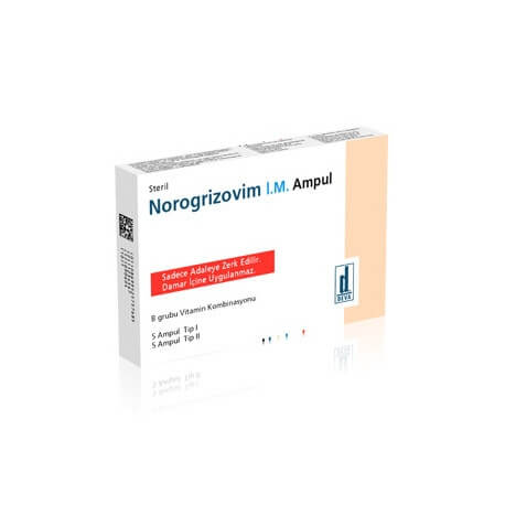 Norogrizovim Complexo de Vitamina B 1 embalagem com 10 ampolas Deva