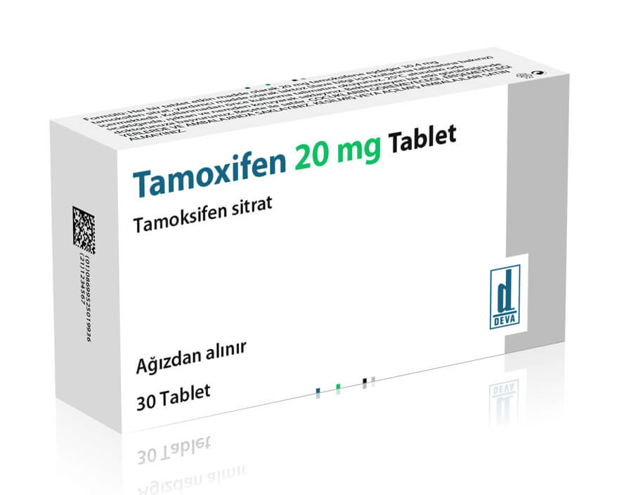 Tamoxifeno 20mg 30 comprimidos Deva