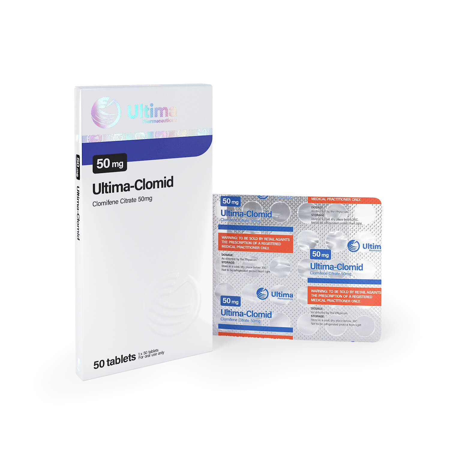 ultima clomid 50 comprimidos x 50 mg
