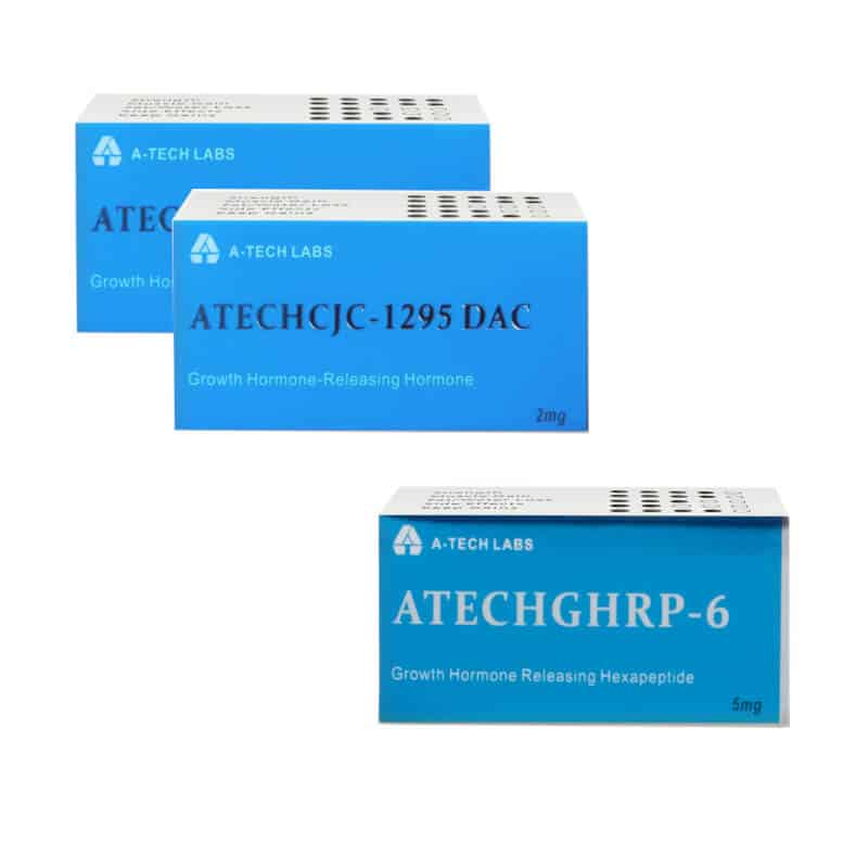 Pack Peptides Bulking Intermediate GHRP 6 CJC 1295 DAC 12 semanas A Tech labs