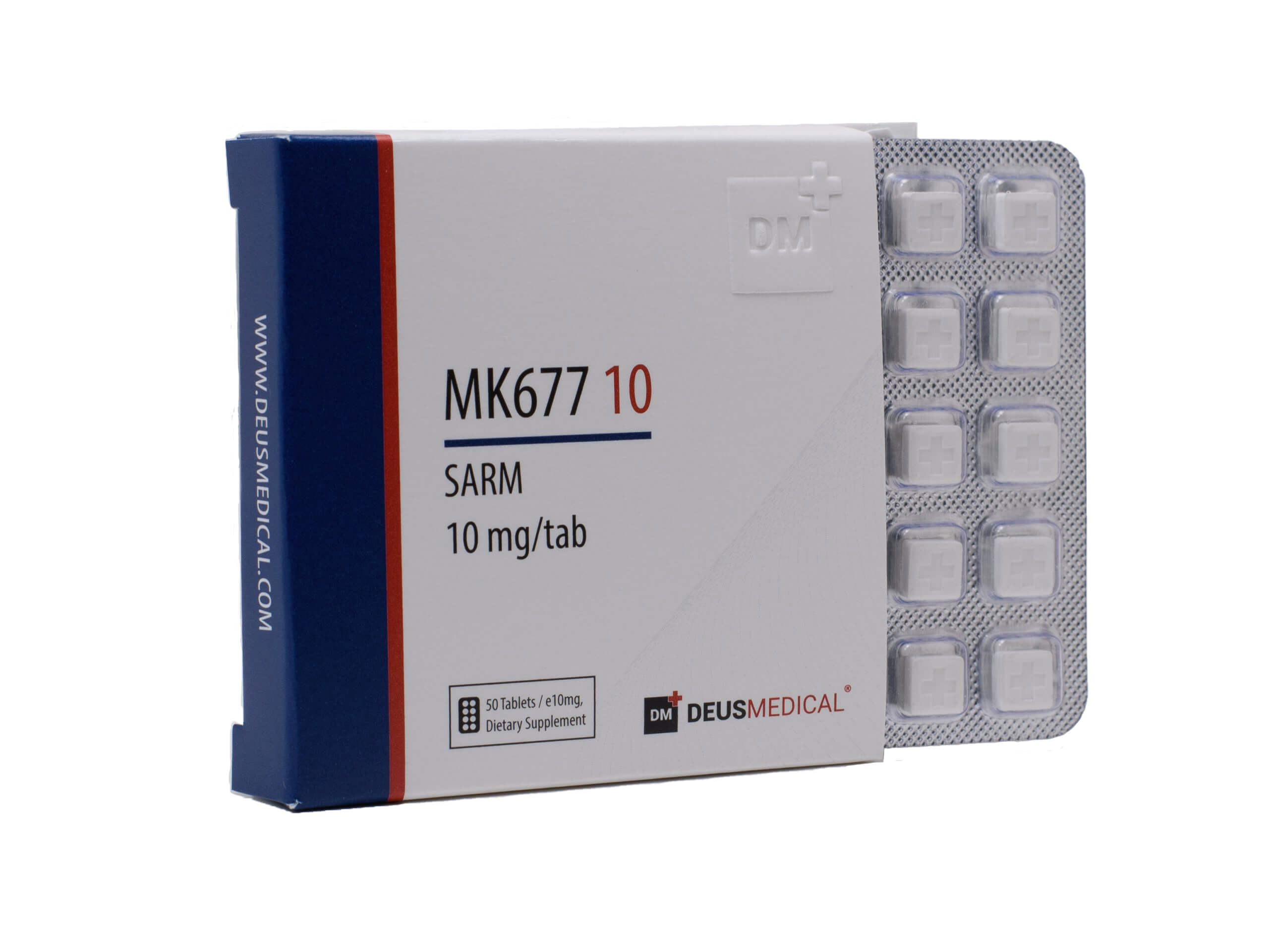 MK677 10 SARMs 50 comprimidos de 10mg DEUS MEDICAL