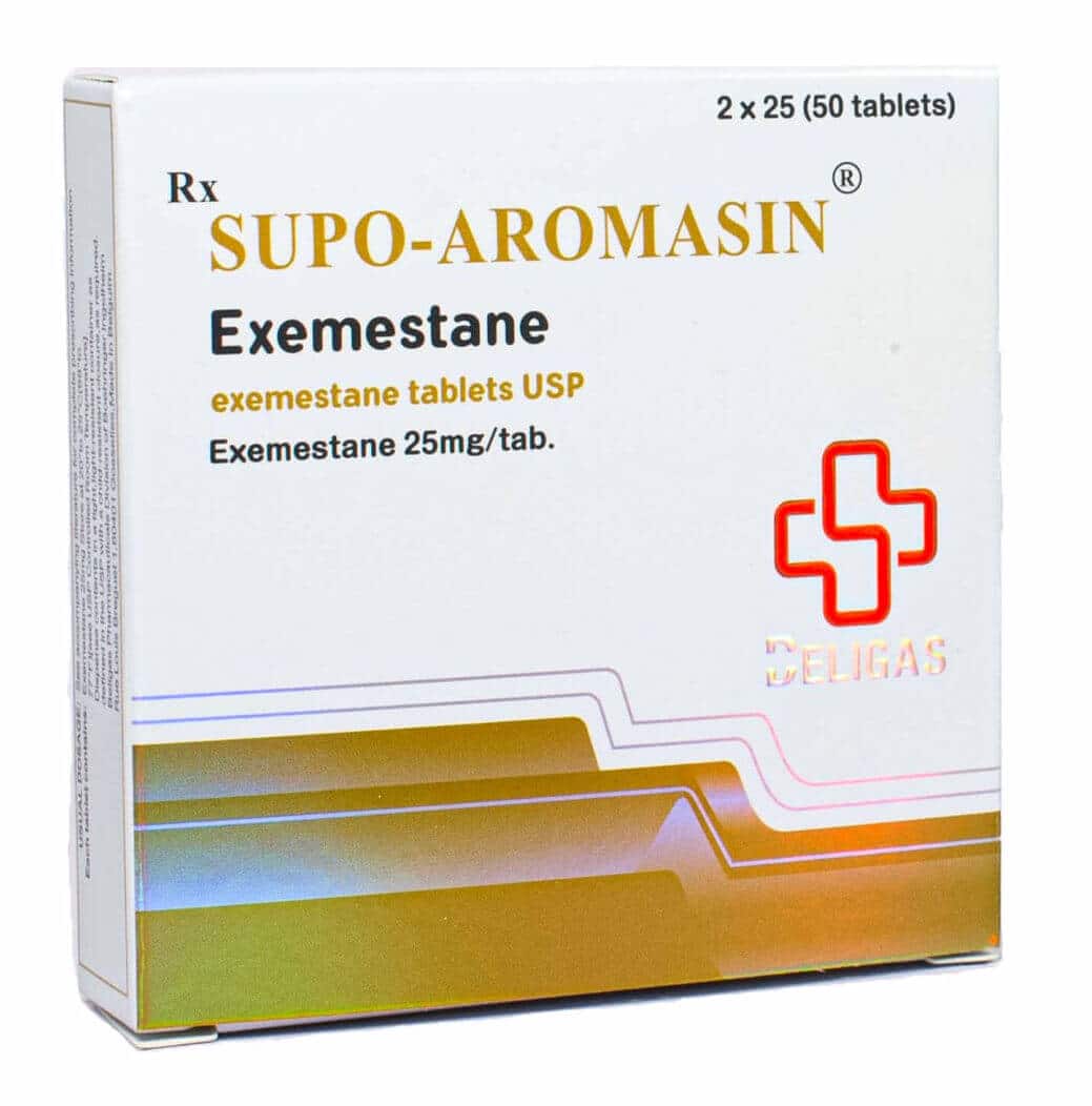 Supo Aromasin 25mg 50tabs - Beligas-EUA