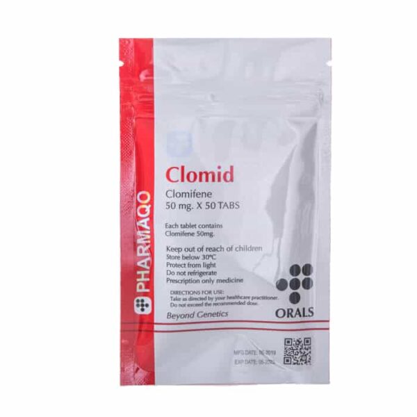 Clomid 50mg x 50 Clomifeno 50mg comprimido 50 comprimidos Pharmaqo Labs €41