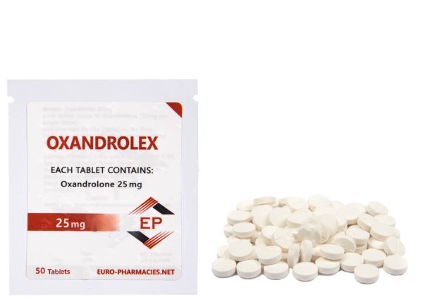OXANDROLEX BRANCO 25mg