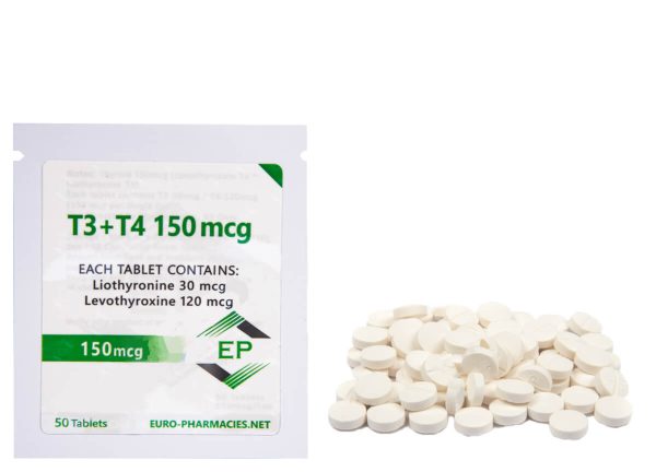 T3T4 BRANCO 150mcg