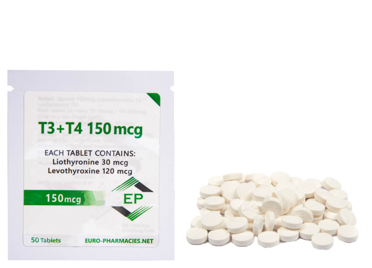 T3T4 BRANCO 150mcg