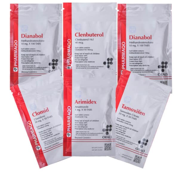 1 Pacote de Ganho de Massa Muscular Magra - Dianabol Oral - Clembuterol - TPC - 8 semanas - Pharmaqo Labs - 600x600