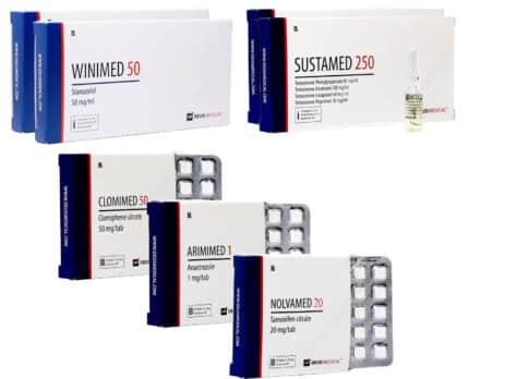 Pacote de ganho de massa magra nível II com 6 injeções de Sustanon (estanozolol) por 8 semanas - Deus Medical 463×348