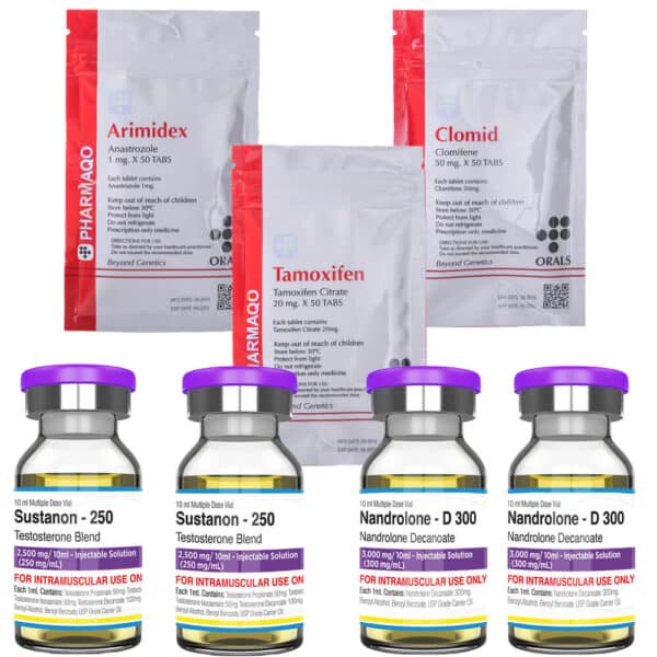 Advanced Mass Gain Pack 8 weeks Sustanon Deca durabolin Protection PCT Pharmaqo Labs 600×600
