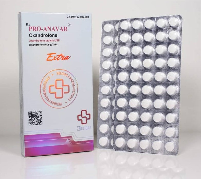 Anavar Pro (50mg 100 comprimidos) Beligas (internacional)