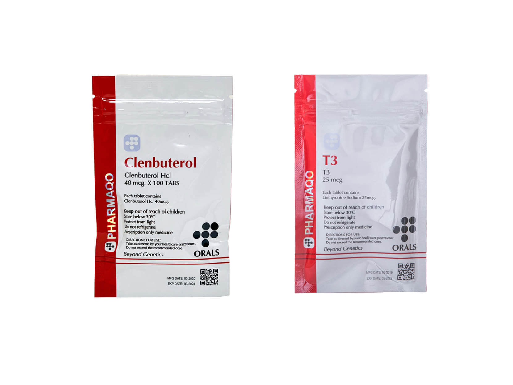 Kit para emagrecimento feminino Pharmaqo Labs CLENBUTEROL T3 8 semanas