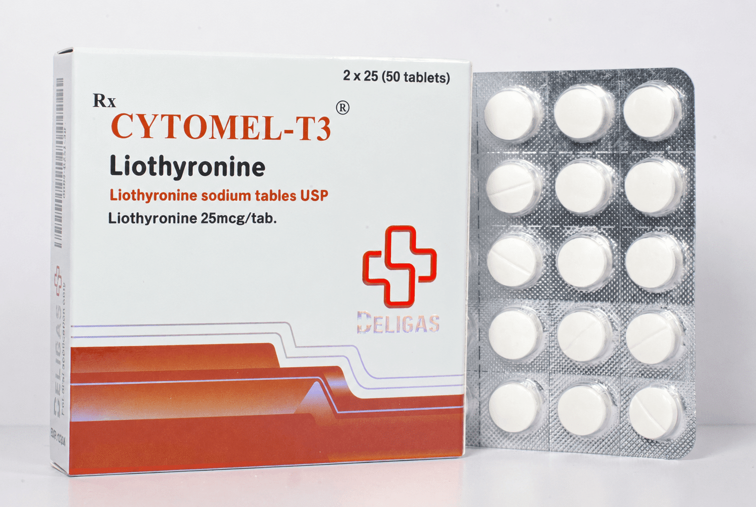 Cytolmel T3 (25mcg) - Beligas (internacional)