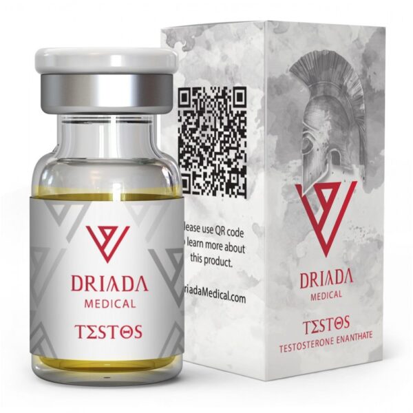 driada medical testos testosterona enantato frasco de 10ml