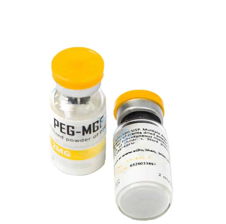 frasco de PEG mgf euro