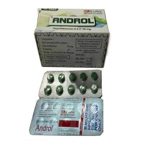 Anadrol 50mg (10 comprimidos) Evolve Biolabs