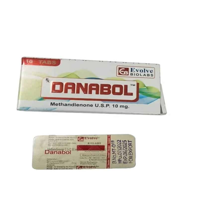 Comprimidos de Danabol (10 comprimidos) Evolve Biolabs