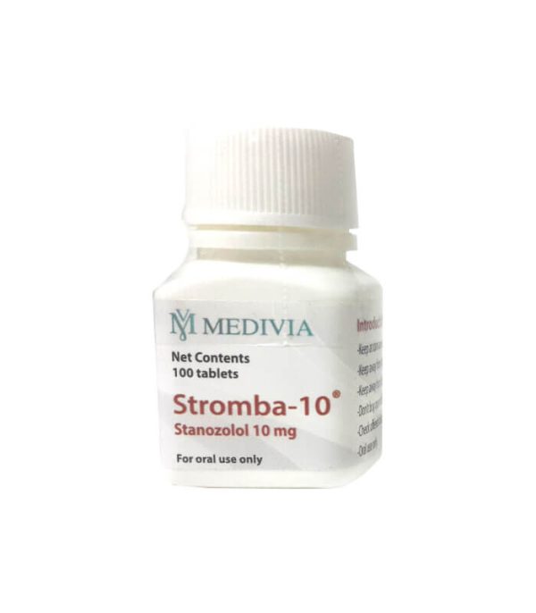 medivia winstrol 10mg 100 comprimido