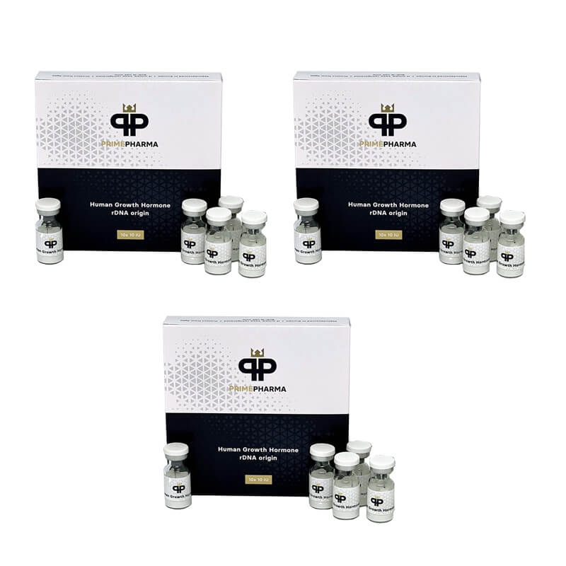 Kit Antienvelhecimento HGH - 12 semanas - PRIME PHARMA