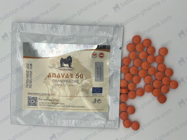 Babuíno Pharma comprimidos orais Anavar 50 1