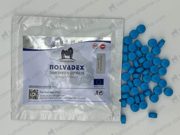Comprimidos orais de Nolvadex 20 µm da Baboon Pharma