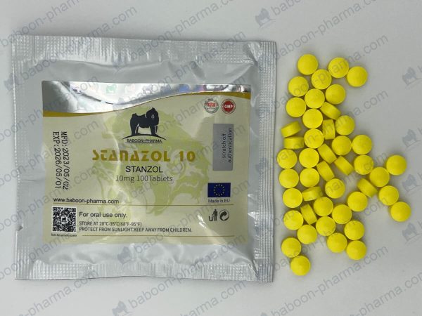 Comprimidos orais de Stanazol 10 1 da Baboon Pharma