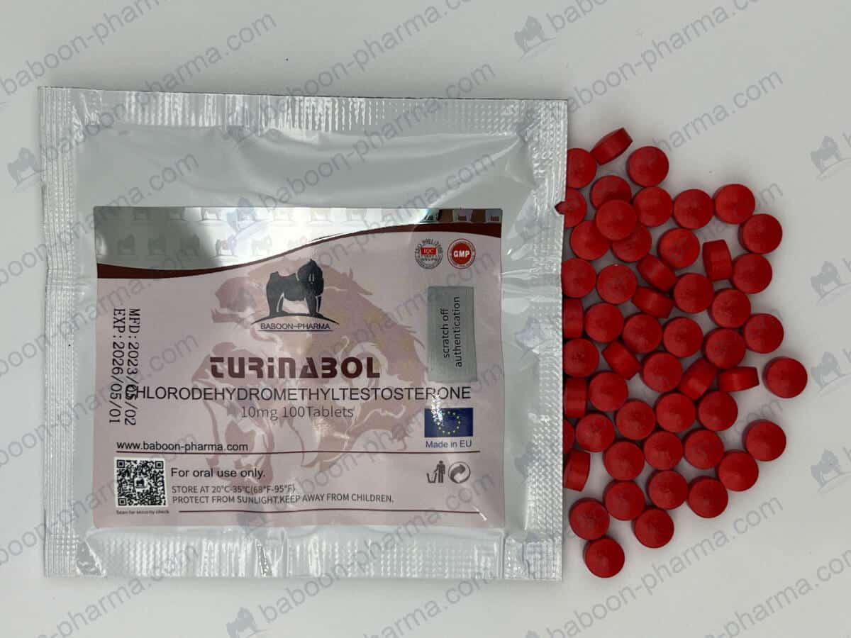 Comprimidos orais de Turinabol 10 1 da Baboon Pharma