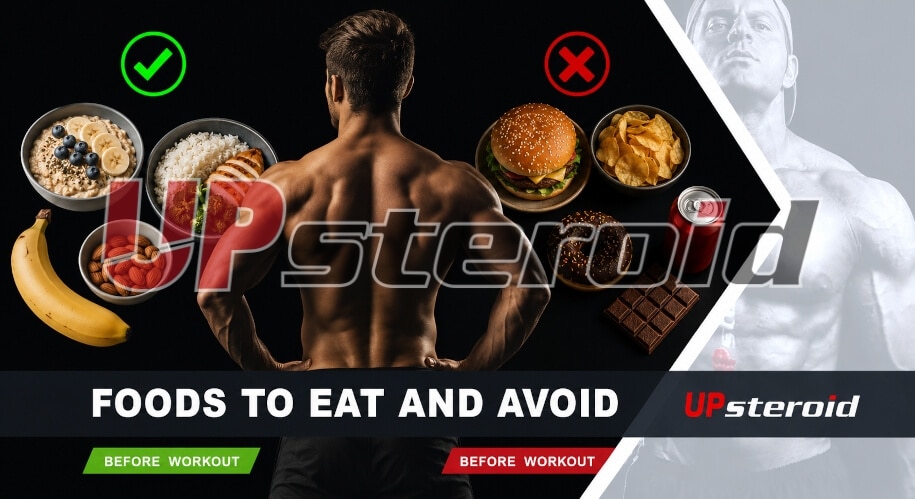 Alimentos para comer e evitar antes do treino