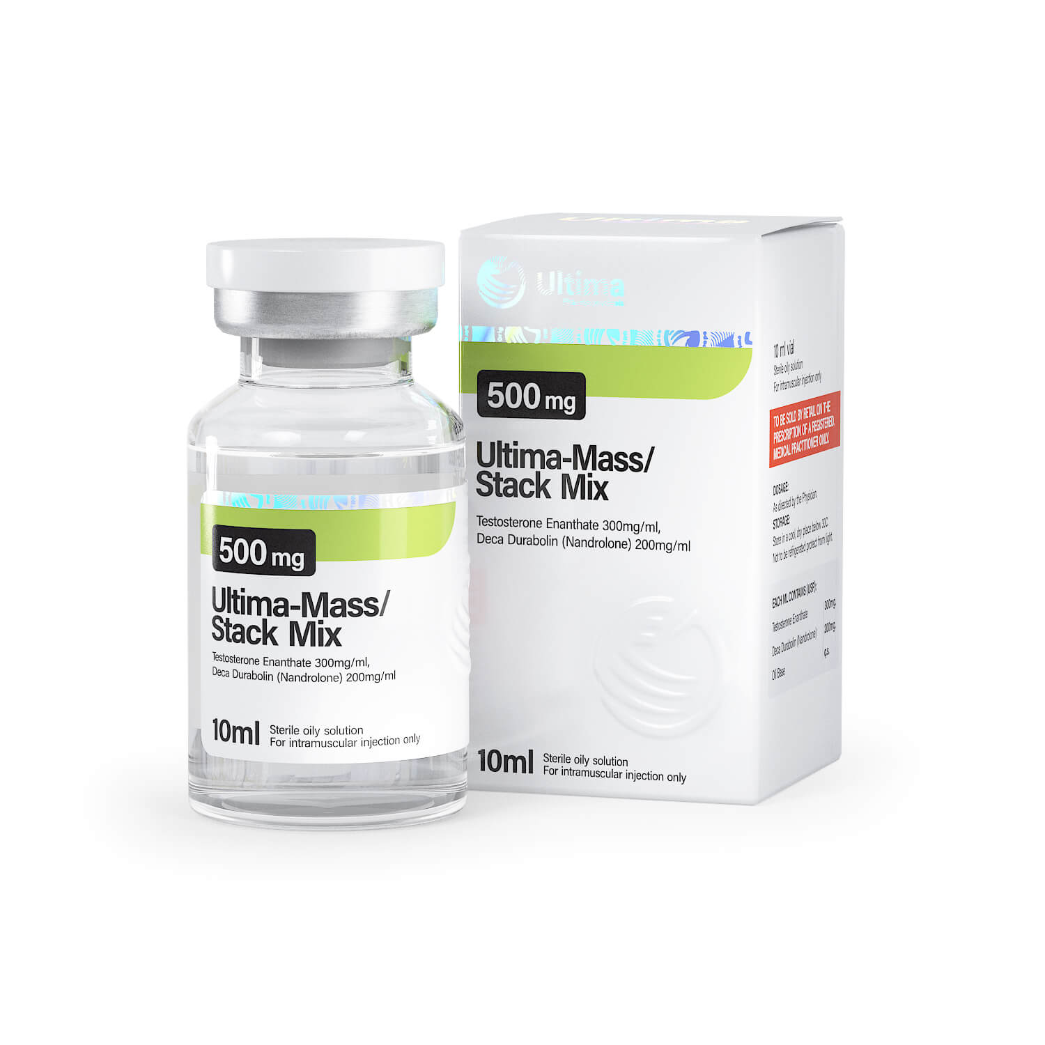 ultima mass stack 500 mix 10 ml x 500 mg/ml