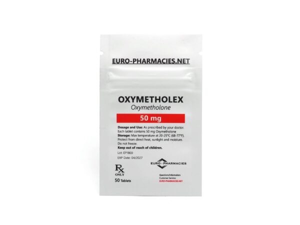Europharmacies oferece Oxymetholex (Anadrol) em sua embalagem.