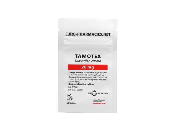 Europharmacies oferece Tamotex (Tamoxifeno) em sua bolsa.