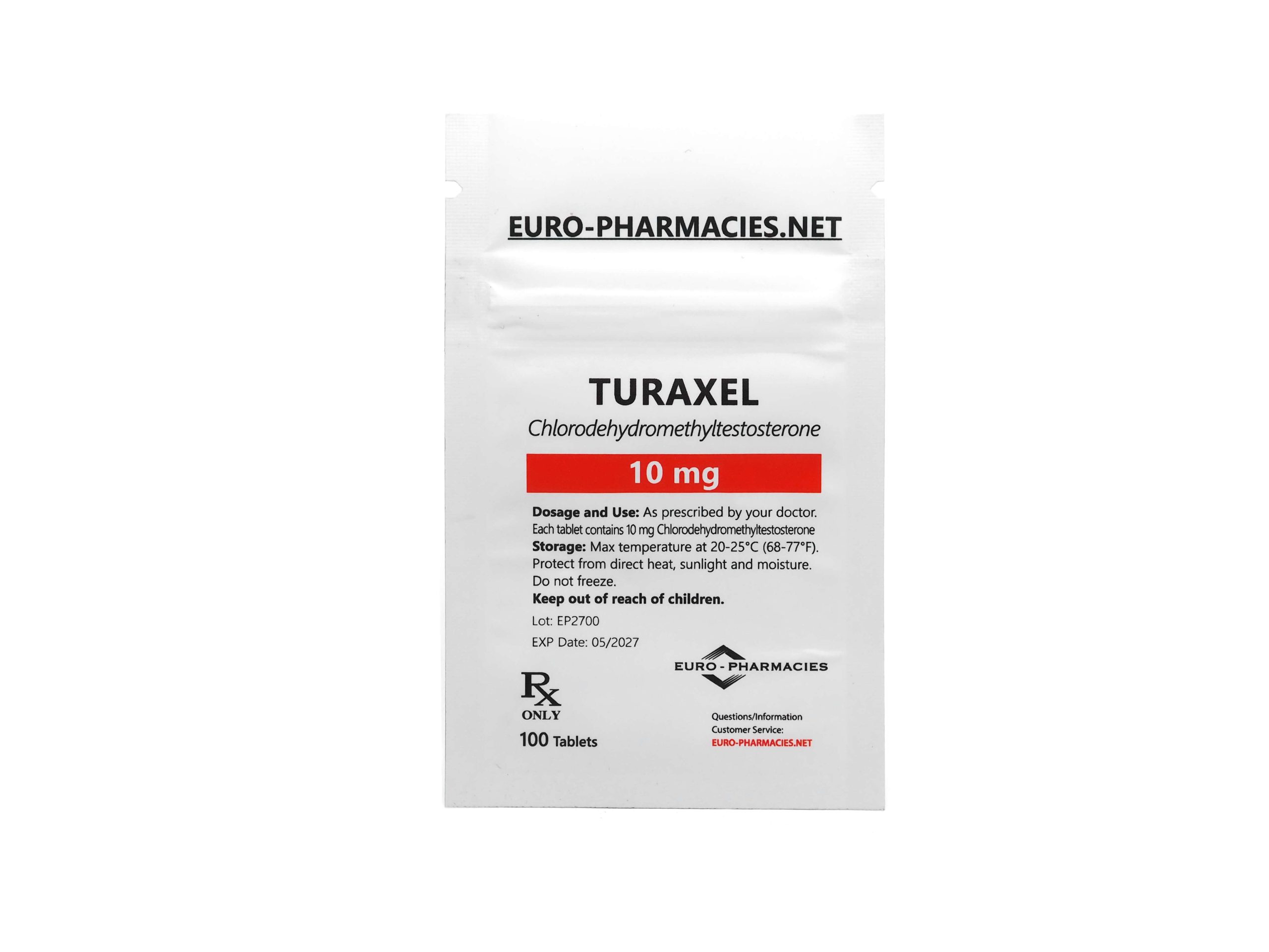 Europharmacies Saco Turaxel 10 (Turanabol)