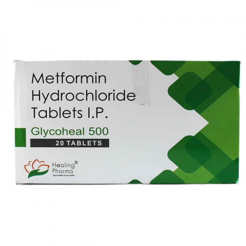Glycoheal 500mg 20 comprimidos para cicatrização